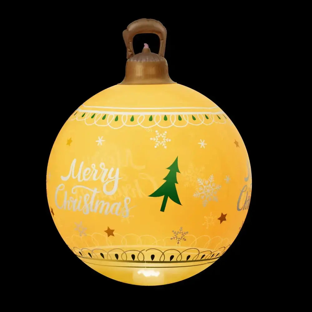 60cm Led Christmas Inflatable Ball Decoration