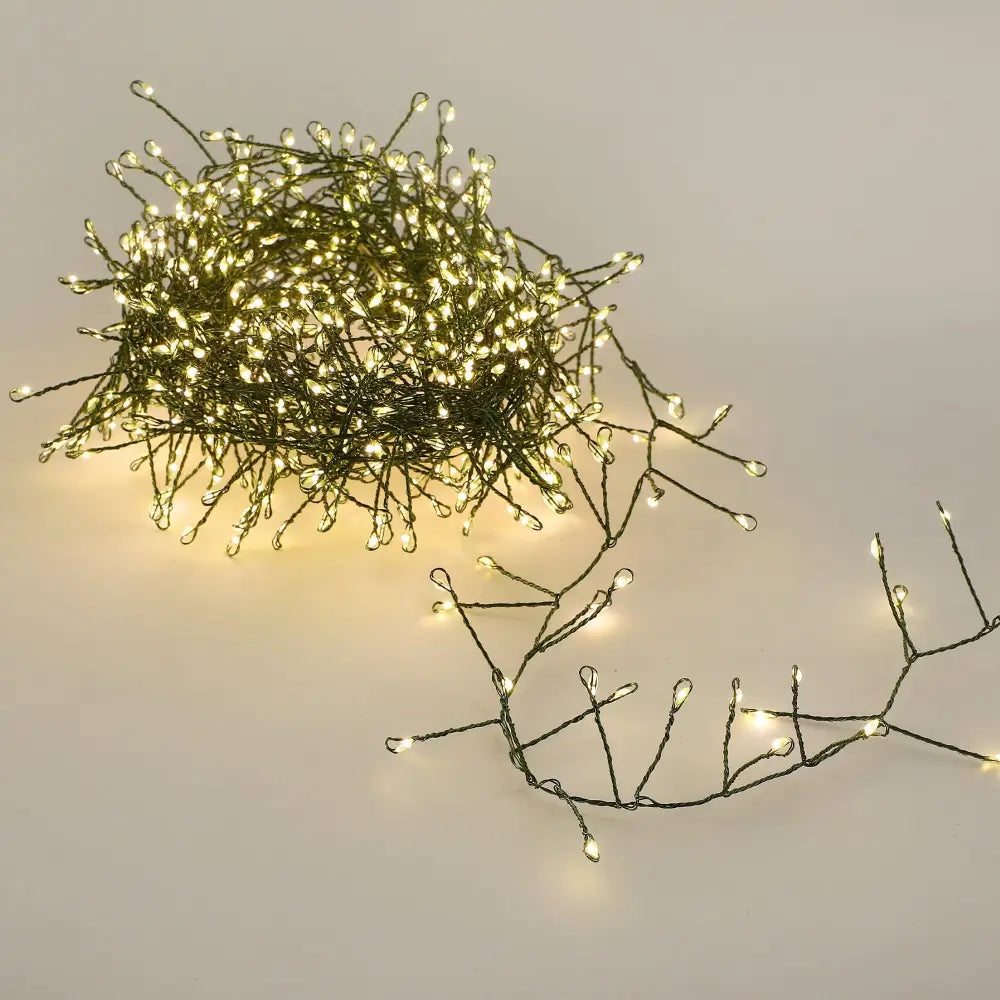 Lexi Lighting Cluster Light Multicolour / Dark Green 640 Micro LED Cluster Light
