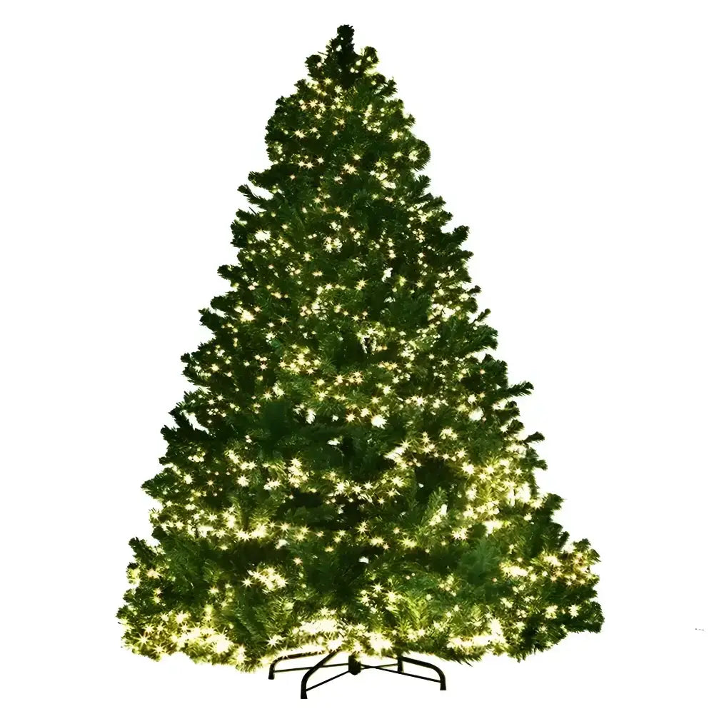 6ft Pre-lit Christmas Tree with 1980 Leds 8 Modes