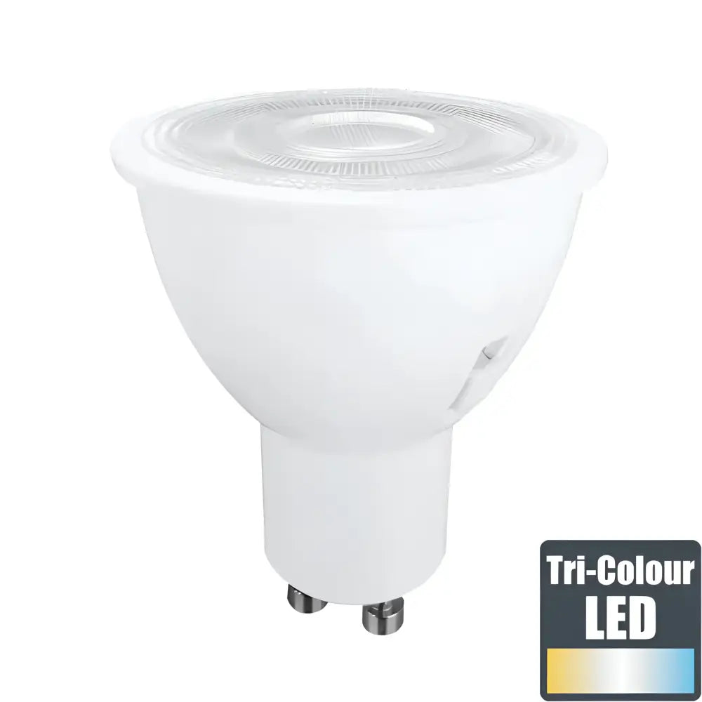 6W GU10 Tri-Colour LED Globe - LED Bulb 6W GU10 Tri-Colour LED Globe