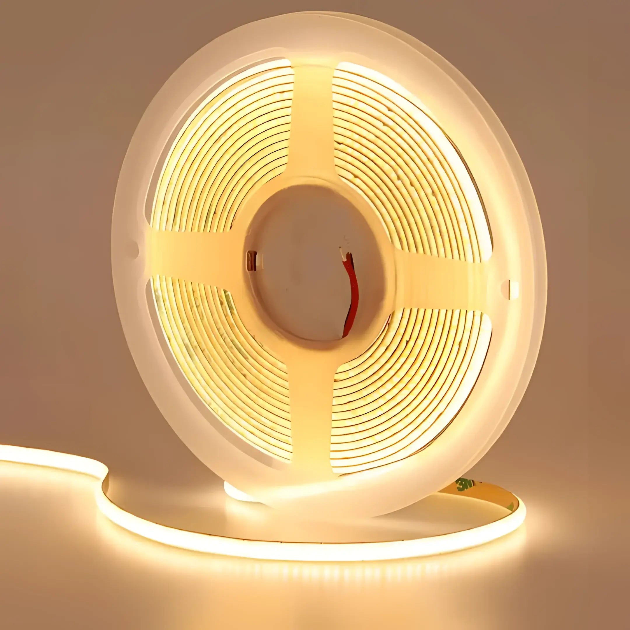 5mm Cob Led Strip Light 3000k Warm White | Dotless