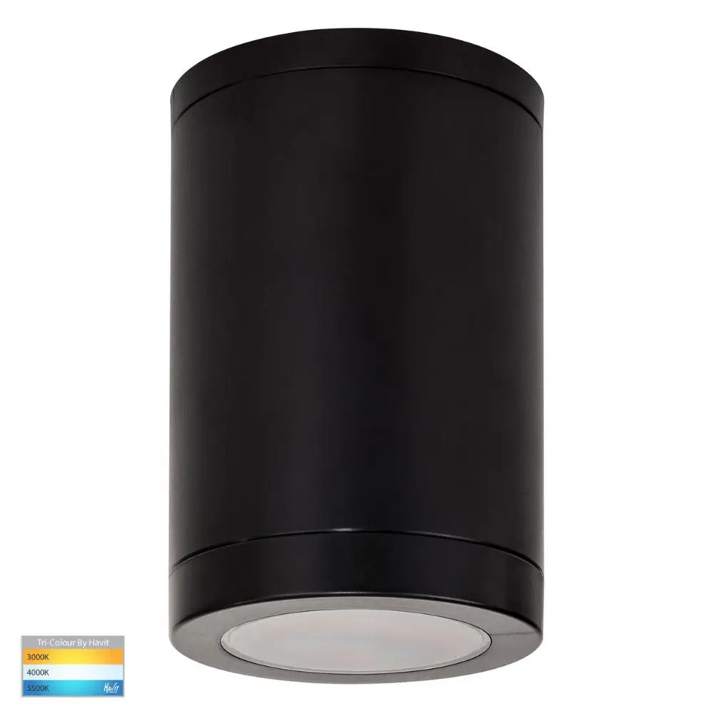 Havit Hv5832t Lexan Led Downlight Ip54 Rating 9-in-1 - Black