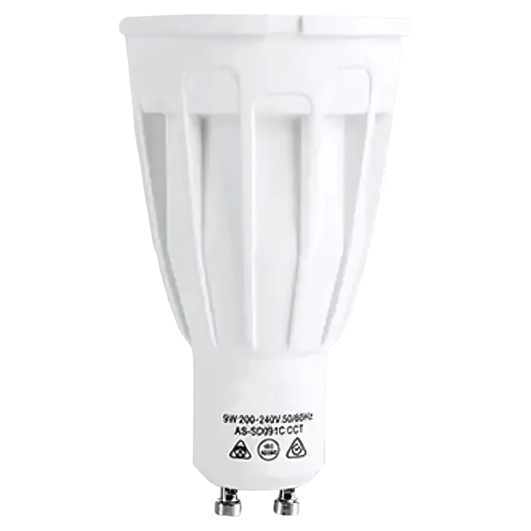 Green Earth Lighting Australia GU10 Single Globe 9W GU10 Non Dimmable Tri-Colour LED Light Bulb AS-SD091C