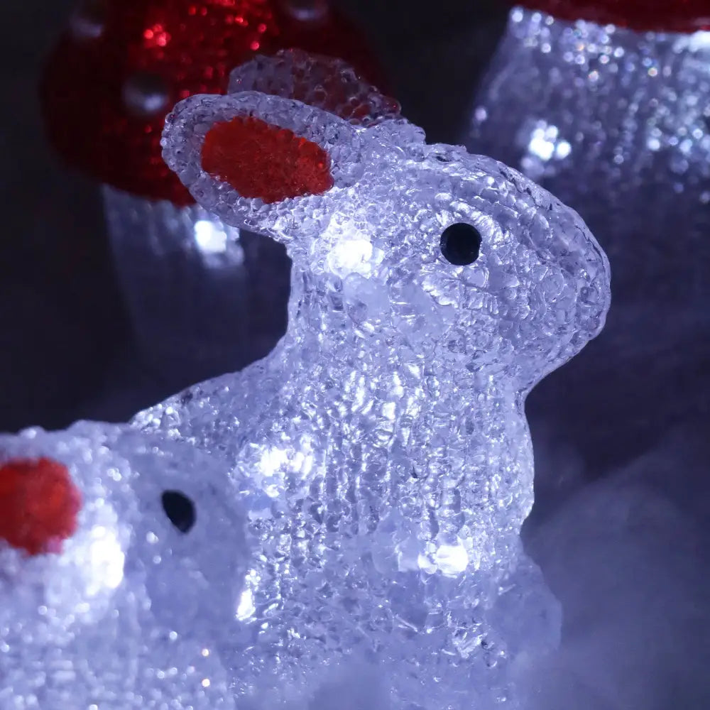 Acrylic Mini Bunny - Set Of 5