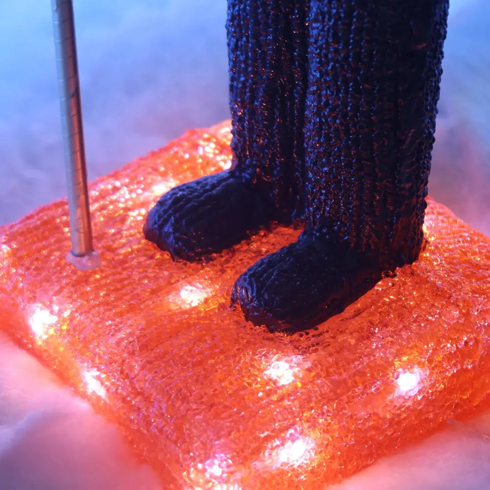 Acrylic Nutcracker V3 LED Christmas Decoration - 94cm Tall