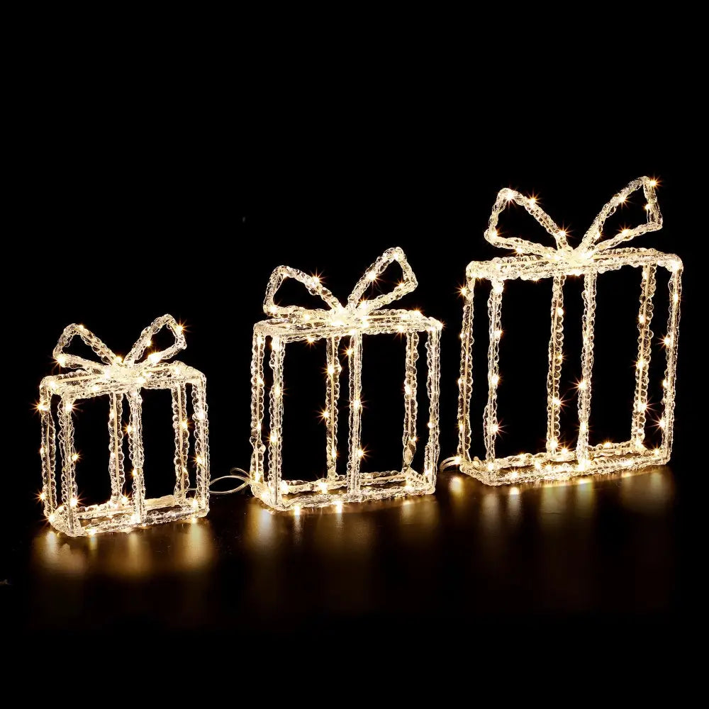 Acrylic Flat Giftbox -set of 3