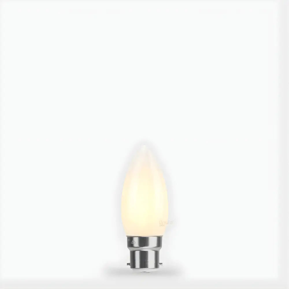 4W 470lm B22 2700K Frost Dimmable LED Candle