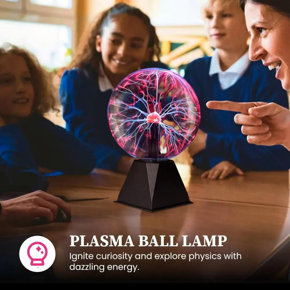 Plasma Ball Lamp - Touch Sound Sensitive Powered Globe