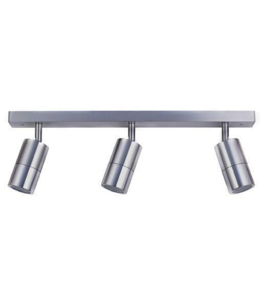 CLA PG3BAR - 3xGU10 3 Light Bar Adjustable Rail Ceiling Spot Light IP44