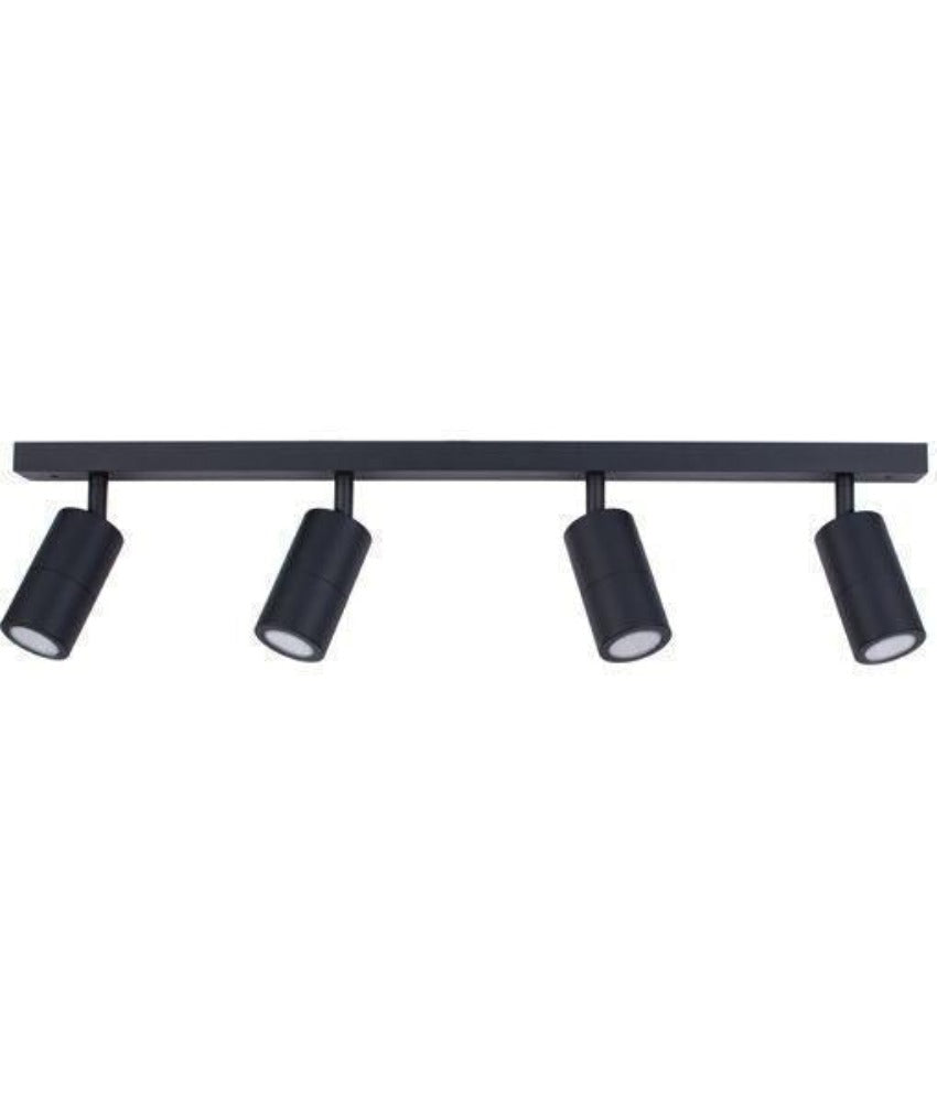 CLA PG4BAR - 4xGU10 4 Light Bar Adjustable Rail Ceiling Spot Light IP44