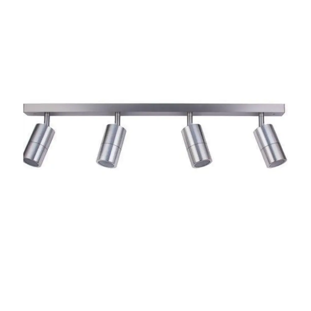 CLA PG4BAR - 4xGU10 4 Light Bar Adjustable Rail Ceiling Spot Light IP44
