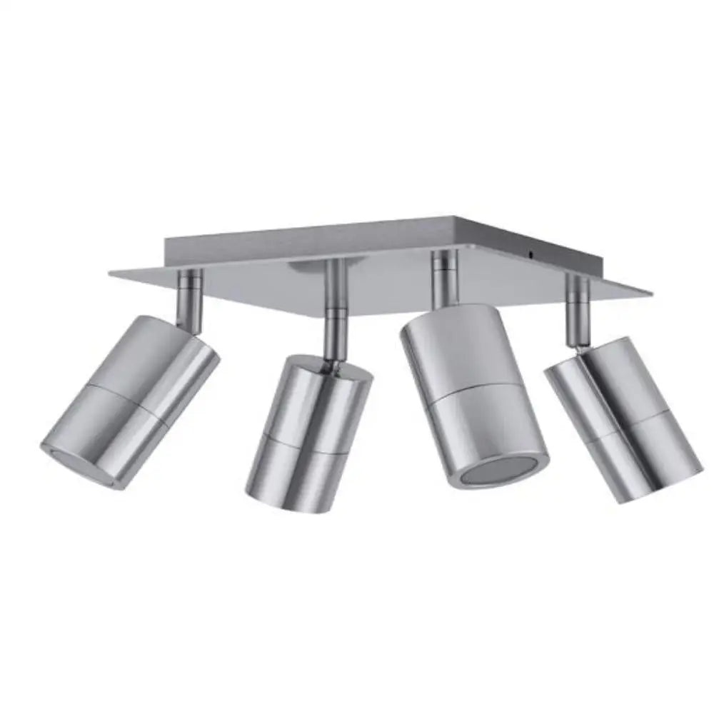 CLA PG4SQ - 4xGU10 4 Light Square Adjustable Spot Light IP44