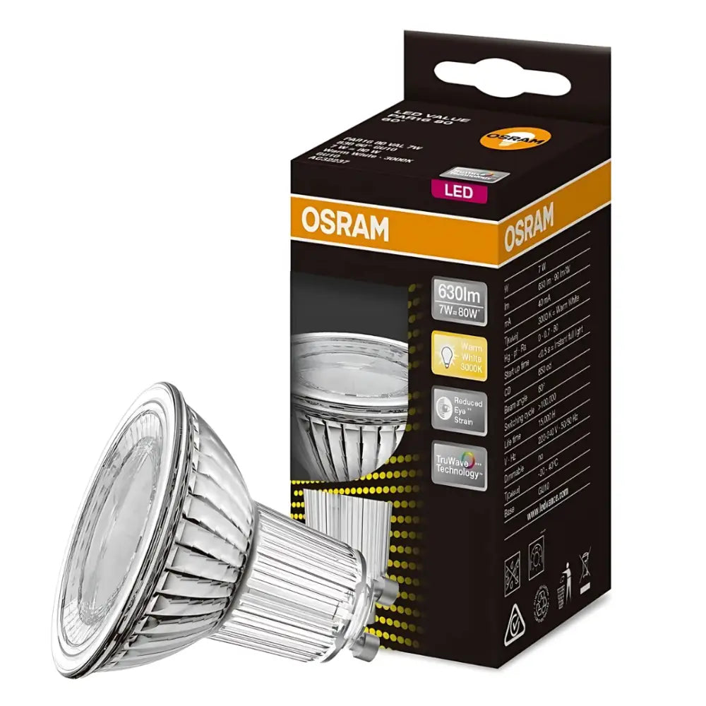 7W GU10 Warm White LED Globe - Home & Garden > Lighting