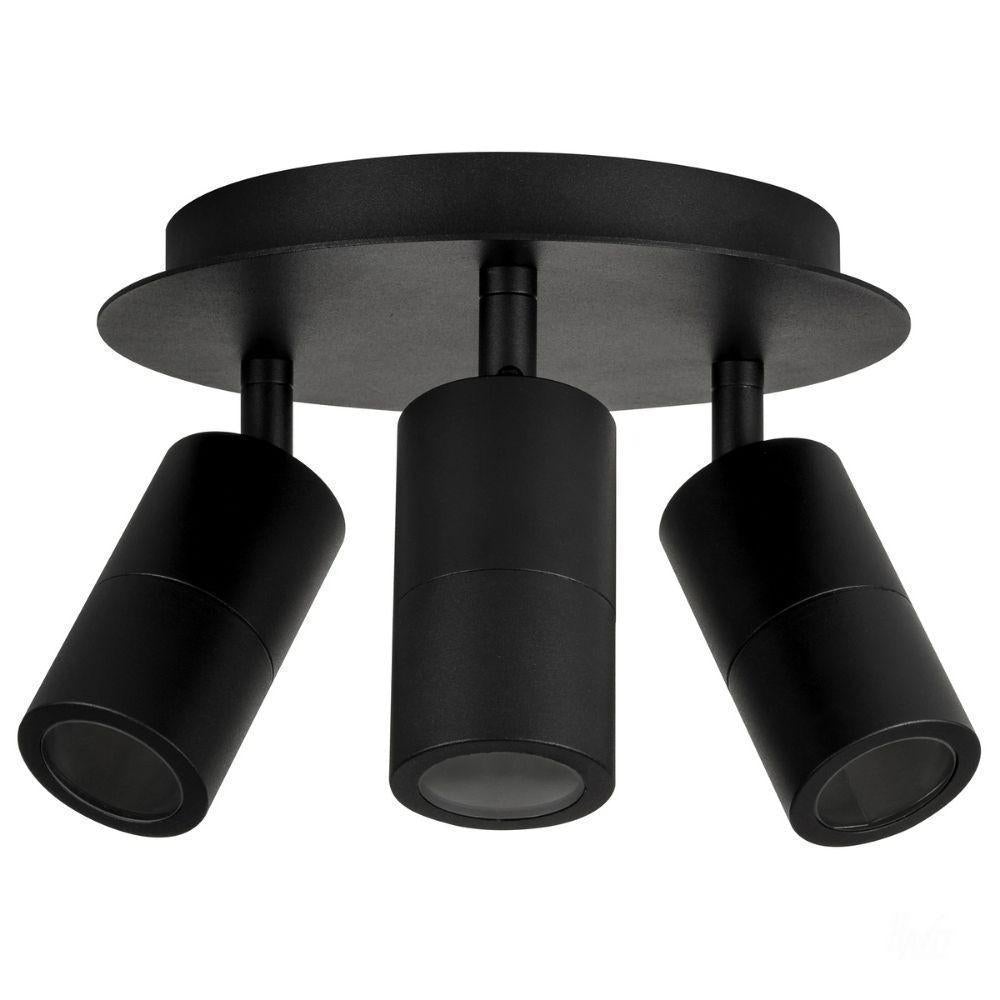 Havit TIVAH - 3 Light Round Base/4 Light Square Base GU10 LED Tri-Colour Adjustable Ceiling Spot Light IP54