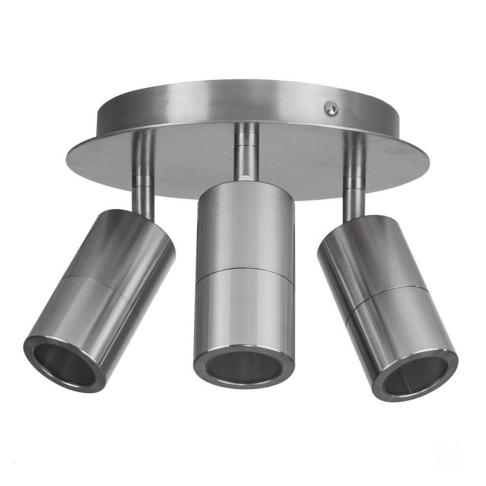 Havit TIVAH - 3 Light Round Base/4 Light Square Base GU10 LED Tri-Colour Adjustable Ceiling Spot Light IP54