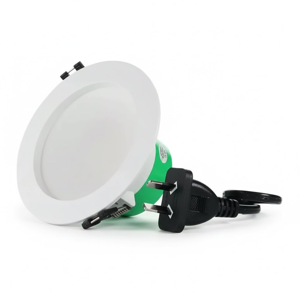 Atom AT9039 8W Tri-Colour LED Dimmable Recessed Ceiling Light - 90mm