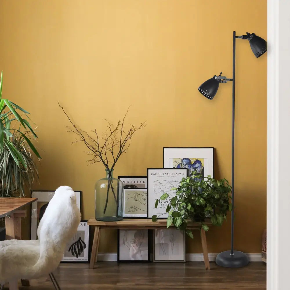 Audrey Floor Lamp Black