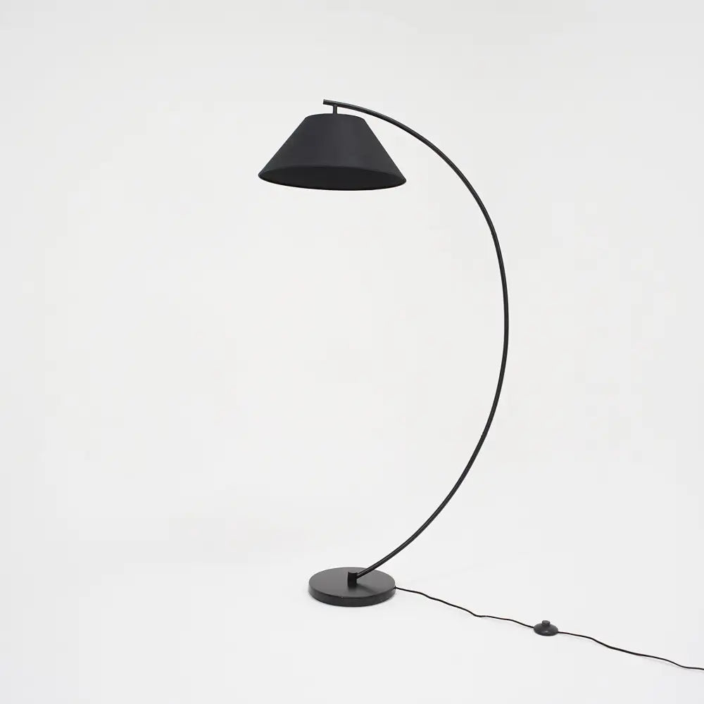 Remi Floor Lamp - Black/Brass