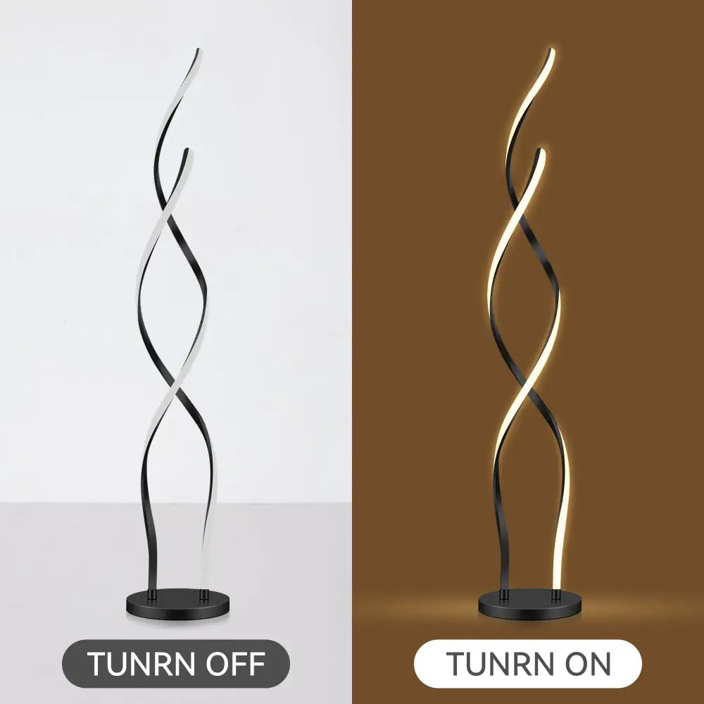 Acropora LED Floor Lamp - Black