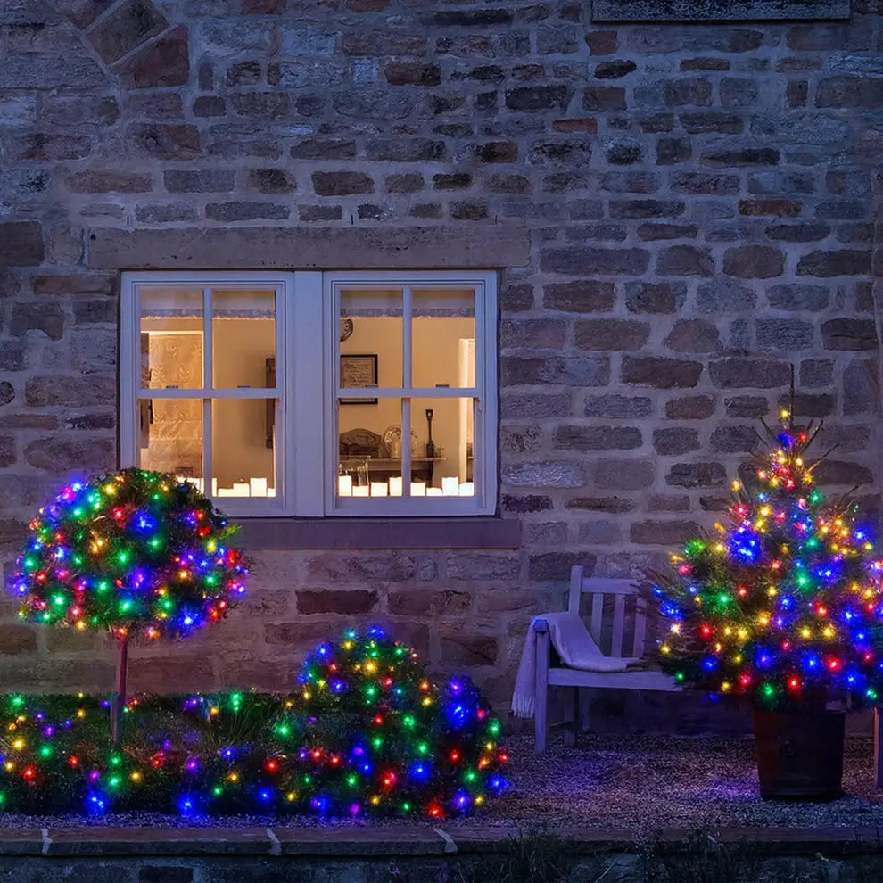 30M Solar LED Fairy Light Christmas Tree Light Set - 4 Colour Options