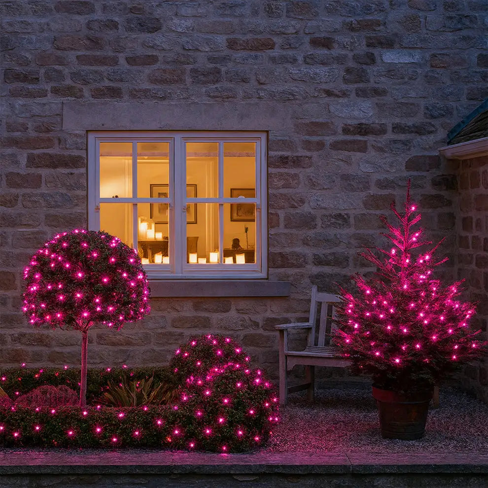 20M LED Fairy Light Christmas Tree Light Set - 7 Colour Options