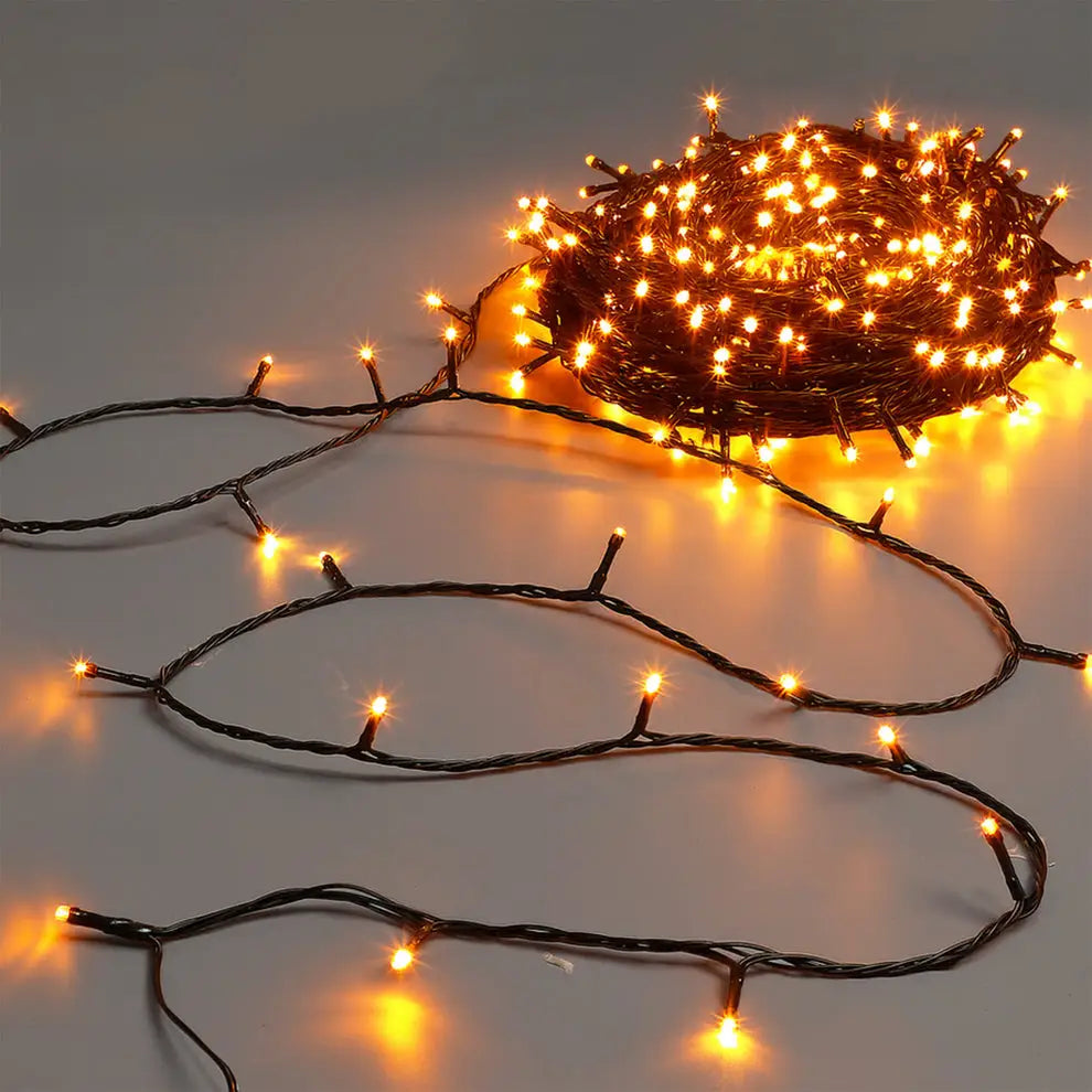 60M LED Connectable Fairy Light Kit - 6 Colour Options