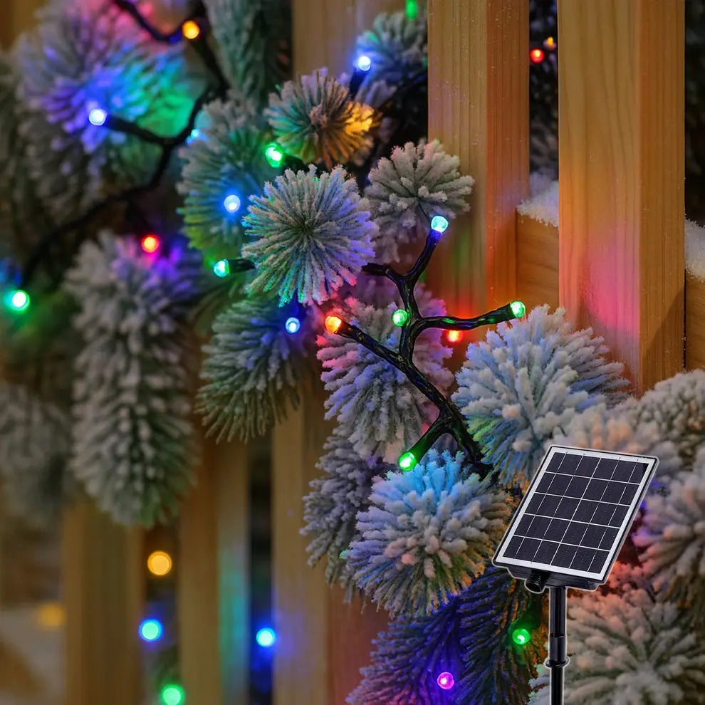 30M Solar LED Fairy Light Christmas Tree Light Set - 4 Colour Options