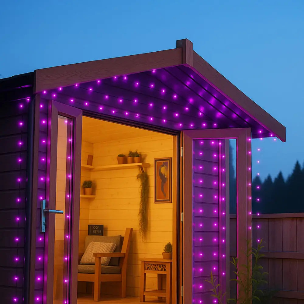 37M LED Connectable Coloured String Light Kit - 4 Options