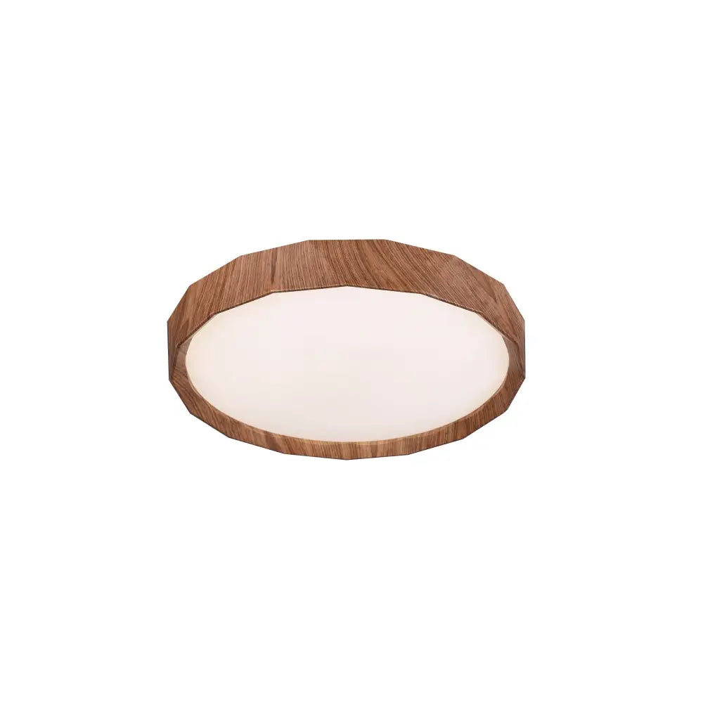 Irene CCT LED Ceiling Light with Wooden Frame and Color Switch
