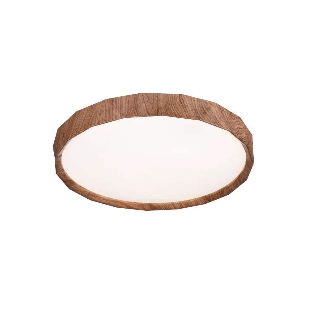 Irene CCT LED Ceiling Light with Wooden Frame and Color Switch