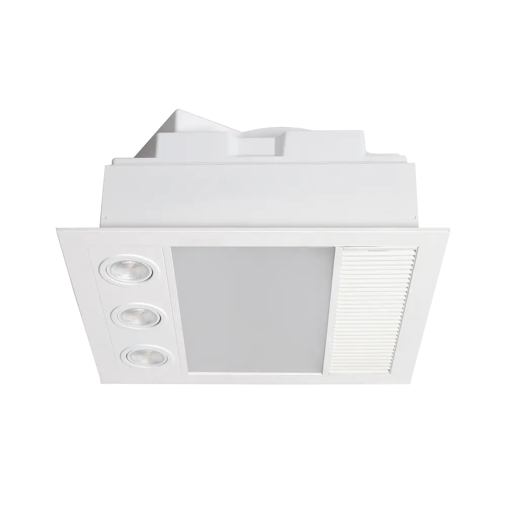 Martec Linux Mini DC 3 in 1 Bathroom Heater and Exhaust Fan with Tricolour LED Light