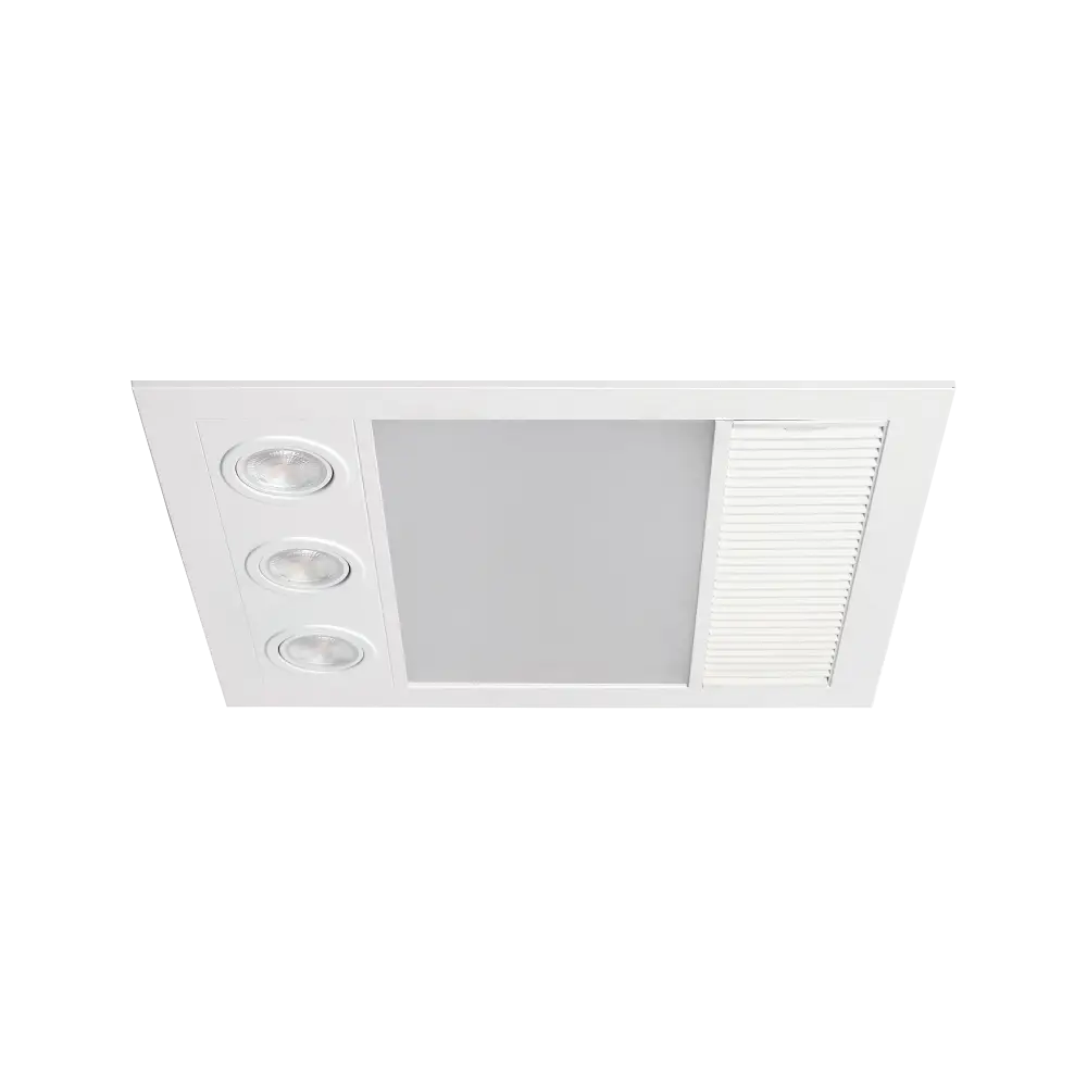 Martec Linux Mini DC 3 in 1 Bathroom Heater and Exhaust Fan with Tricolour LED Light