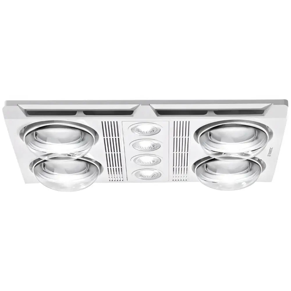 Martec Profile Plus 4 3 in 1 Bathroom Heater With Exhaust Fan And 4 LED Lights