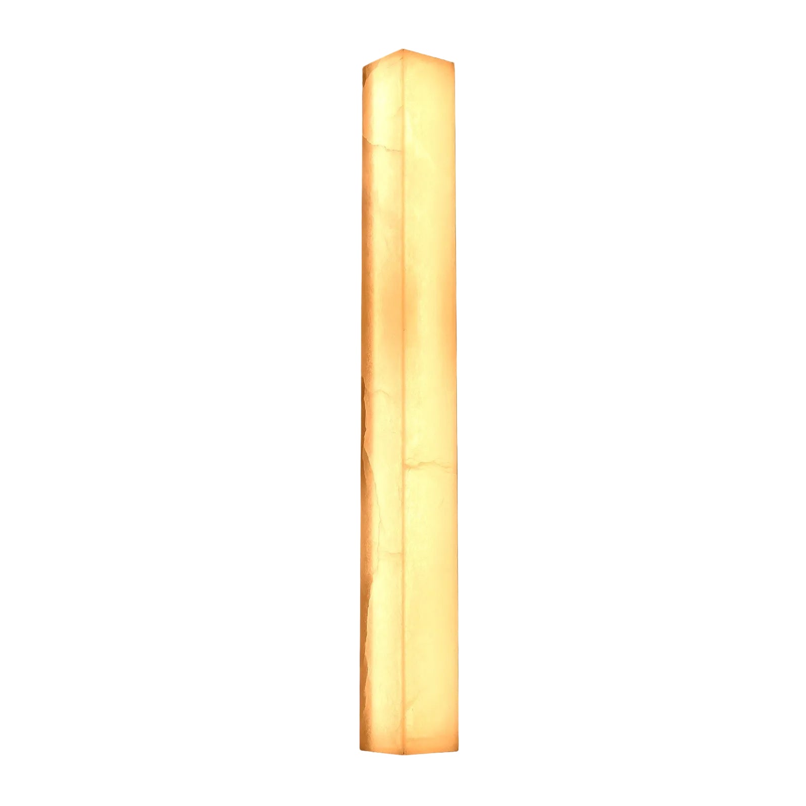Marbella Alabaster Stone Bathroom Vanity Tri-Colour Dimmable LED Interior Wall Light
