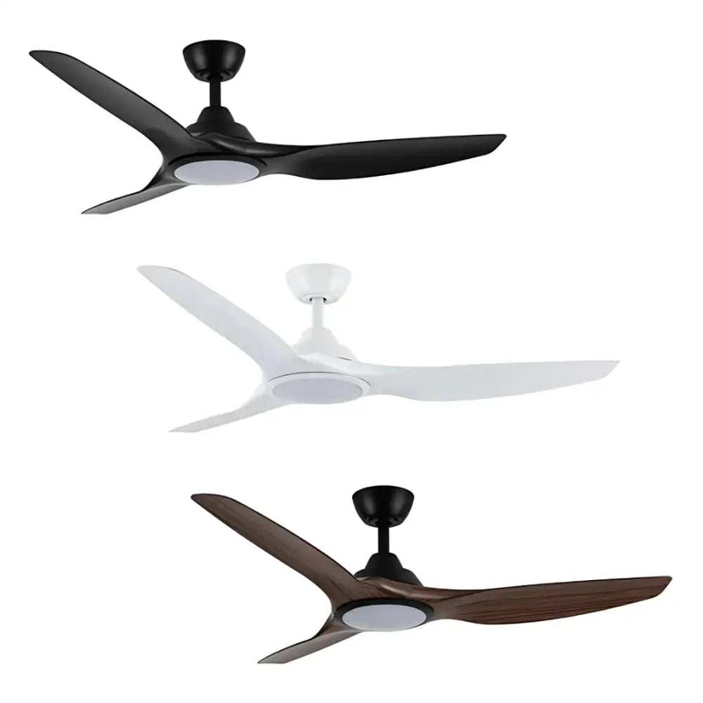 Martec Impact DC Smart Ceiling Fan in white available at greenearth.net.au