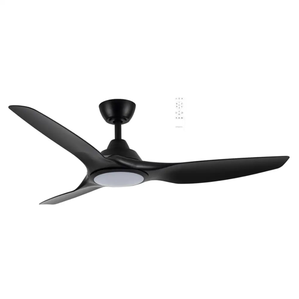 Modern low-profile Martec Impact smart ceiling fan at greenearth.net.au