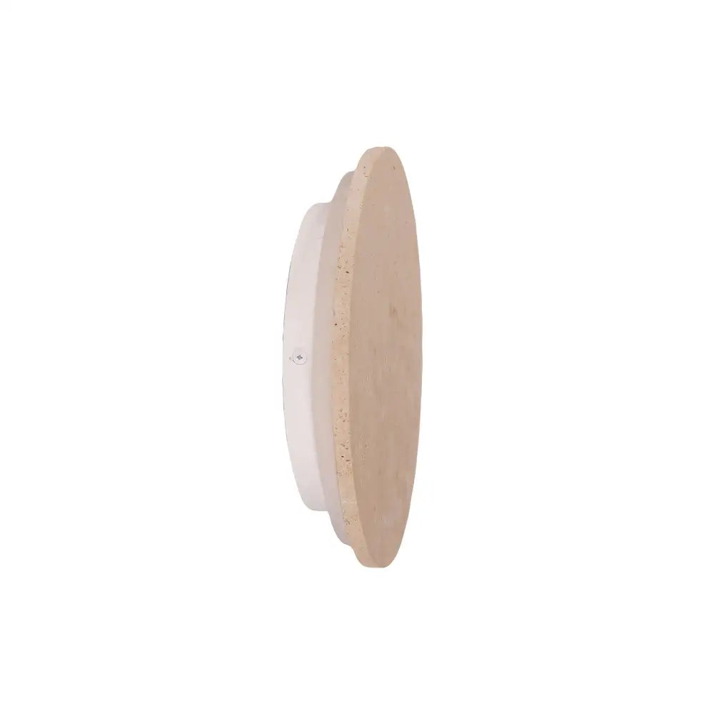 Dot 25 Travertine LED Wall Light | 14W Tri-Colour Natural Stone IP44 - Home & Garden > Lighting Fixtures