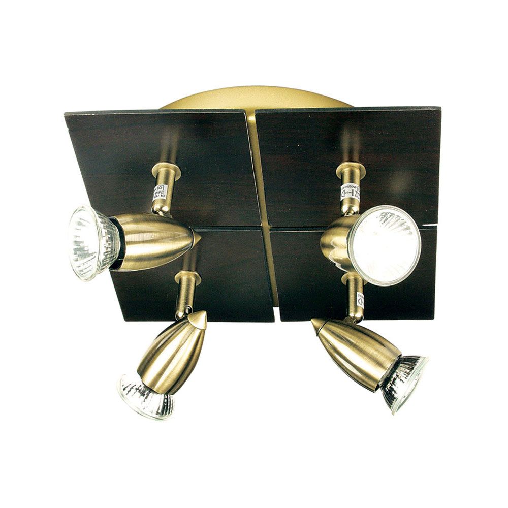 Oriel DEN - 1/2/3/4 Light Metal GU10 Spotlight