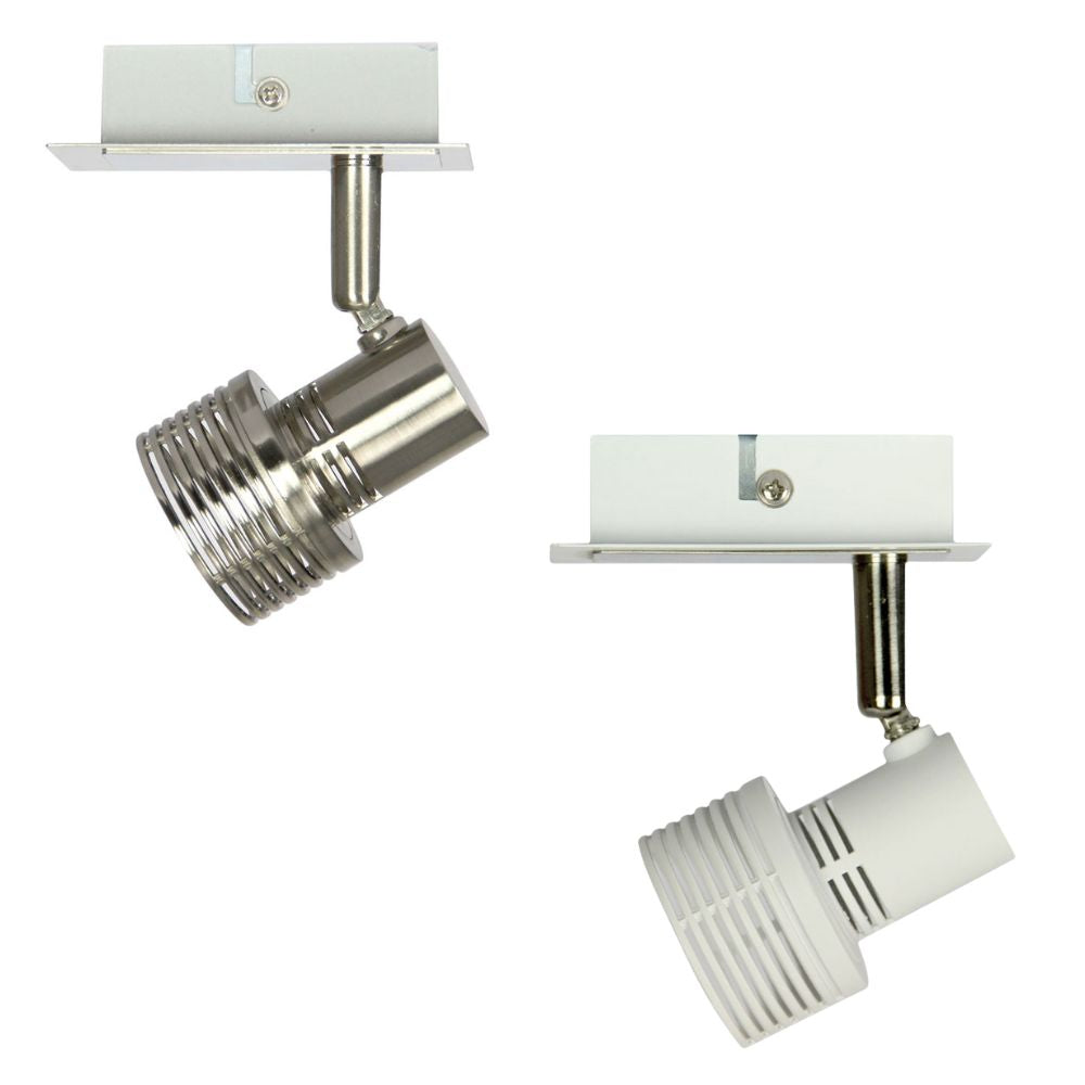 Oriel ZIP 1 - GU10 1 Light Adjustable Spotlight