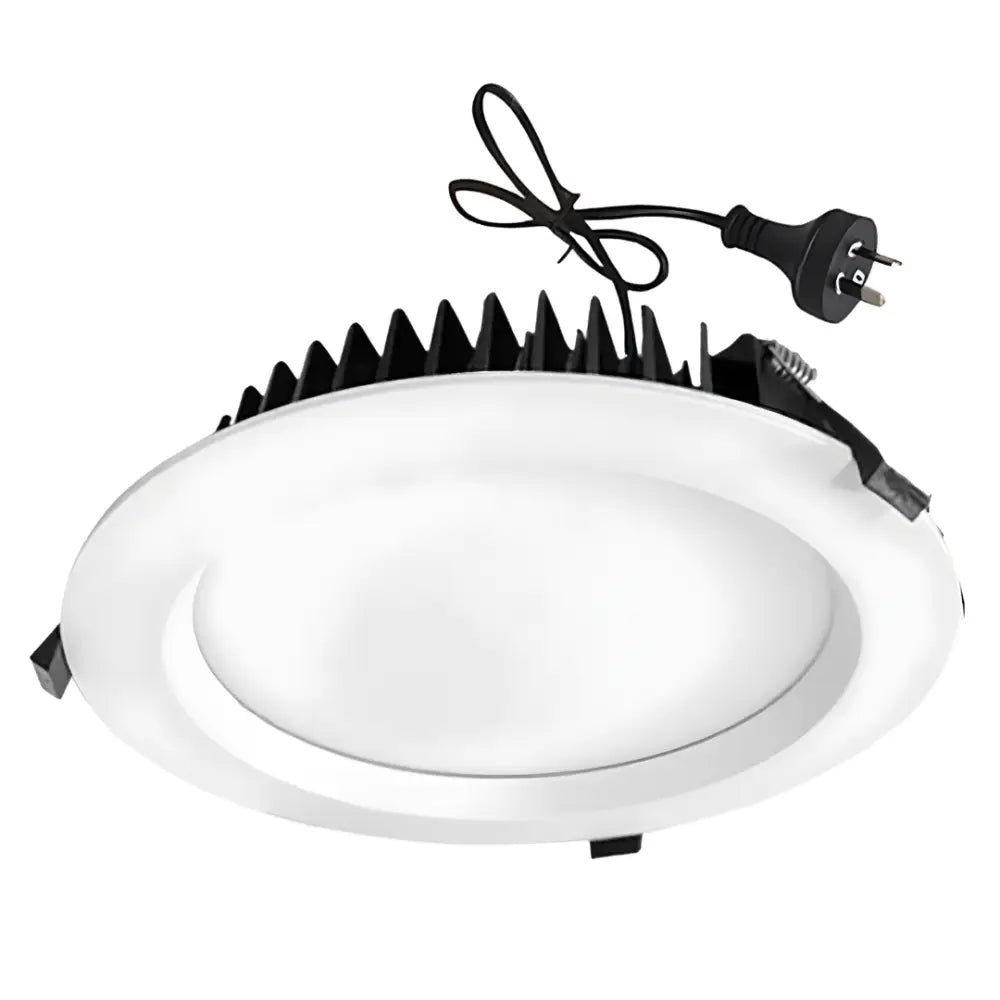 40W Tri-Colour Dimmable LED Downlight - 210mm Cut Out
