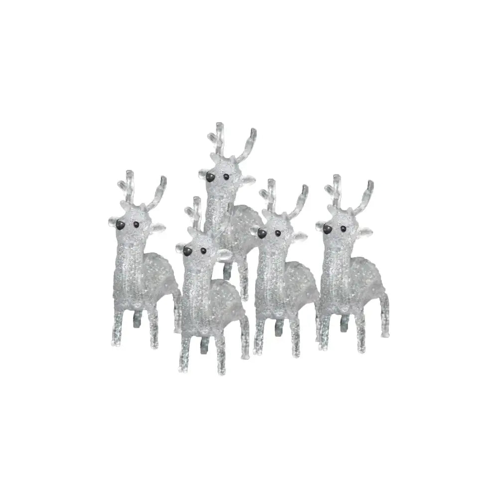Promo Christmas Figure Acrylic Baby Reindeer (5pcs/set) ACY027-P