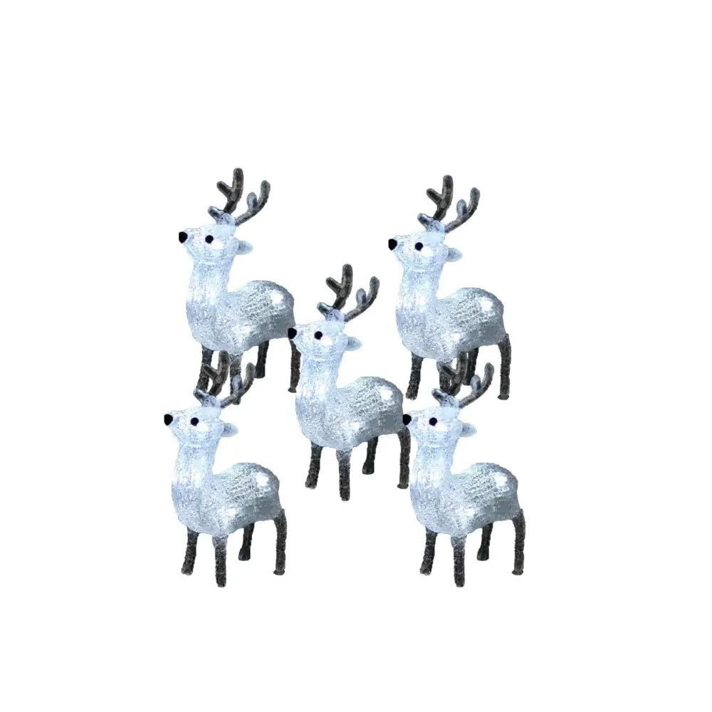 Promo Christmas Figure Acrylic Baby Reindeer (5pcs/set) ACY027-P