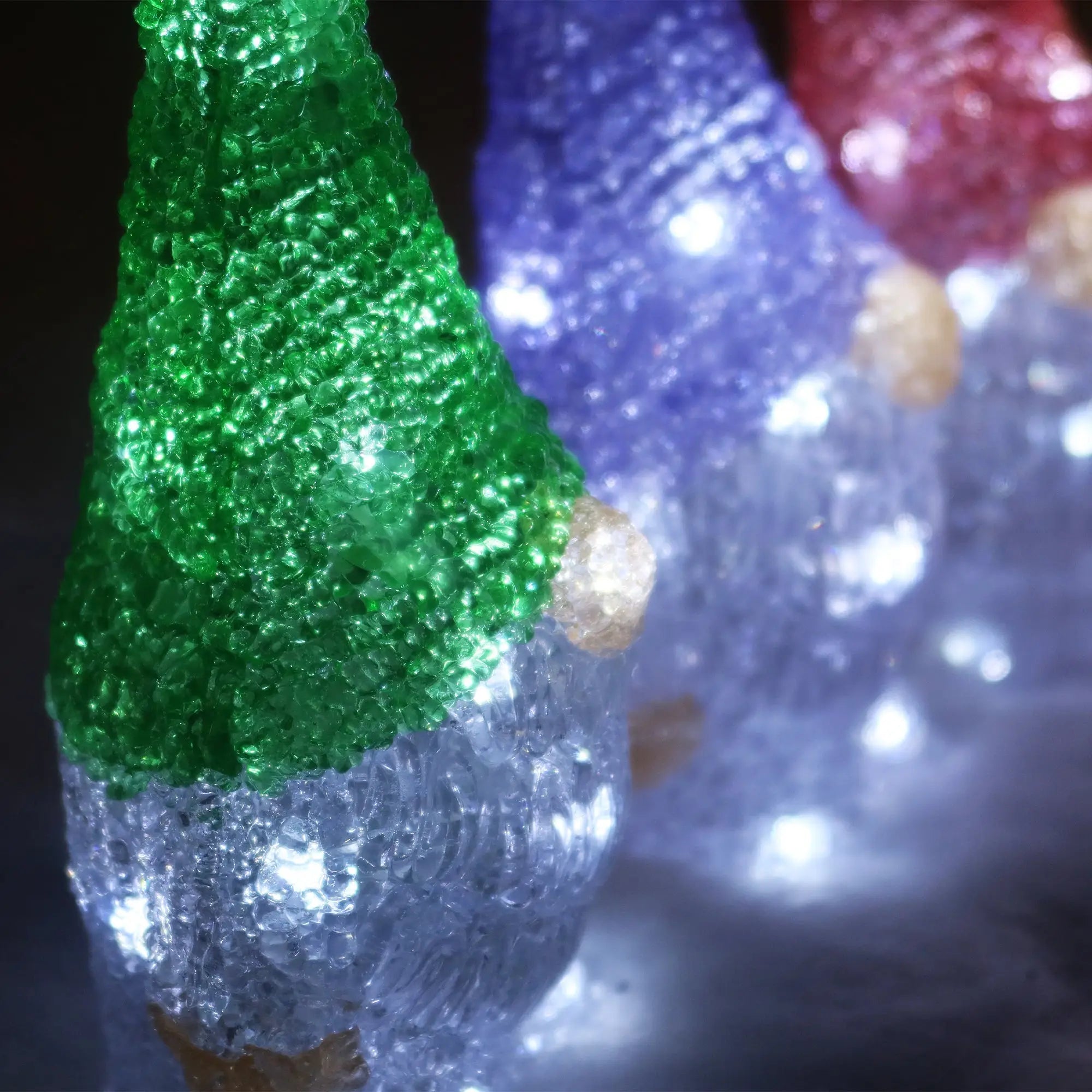 Acrylic Christmas Gonk Lights Mini Gonk Led Set of 5