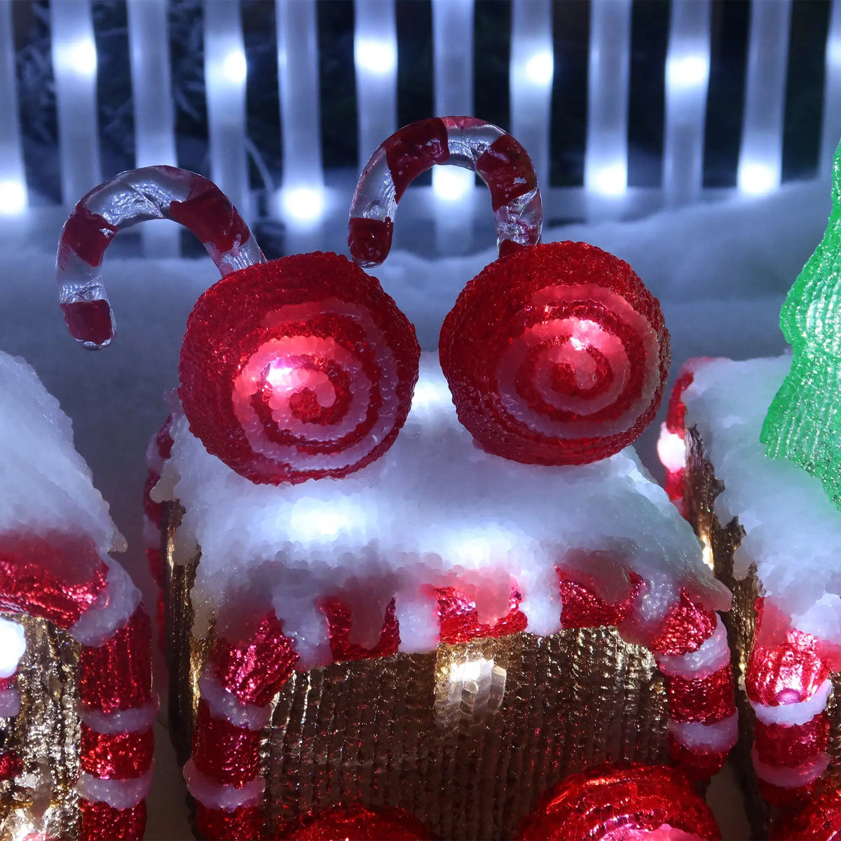 Acrylic Christmas Train Decor for Indoor & Outdoor