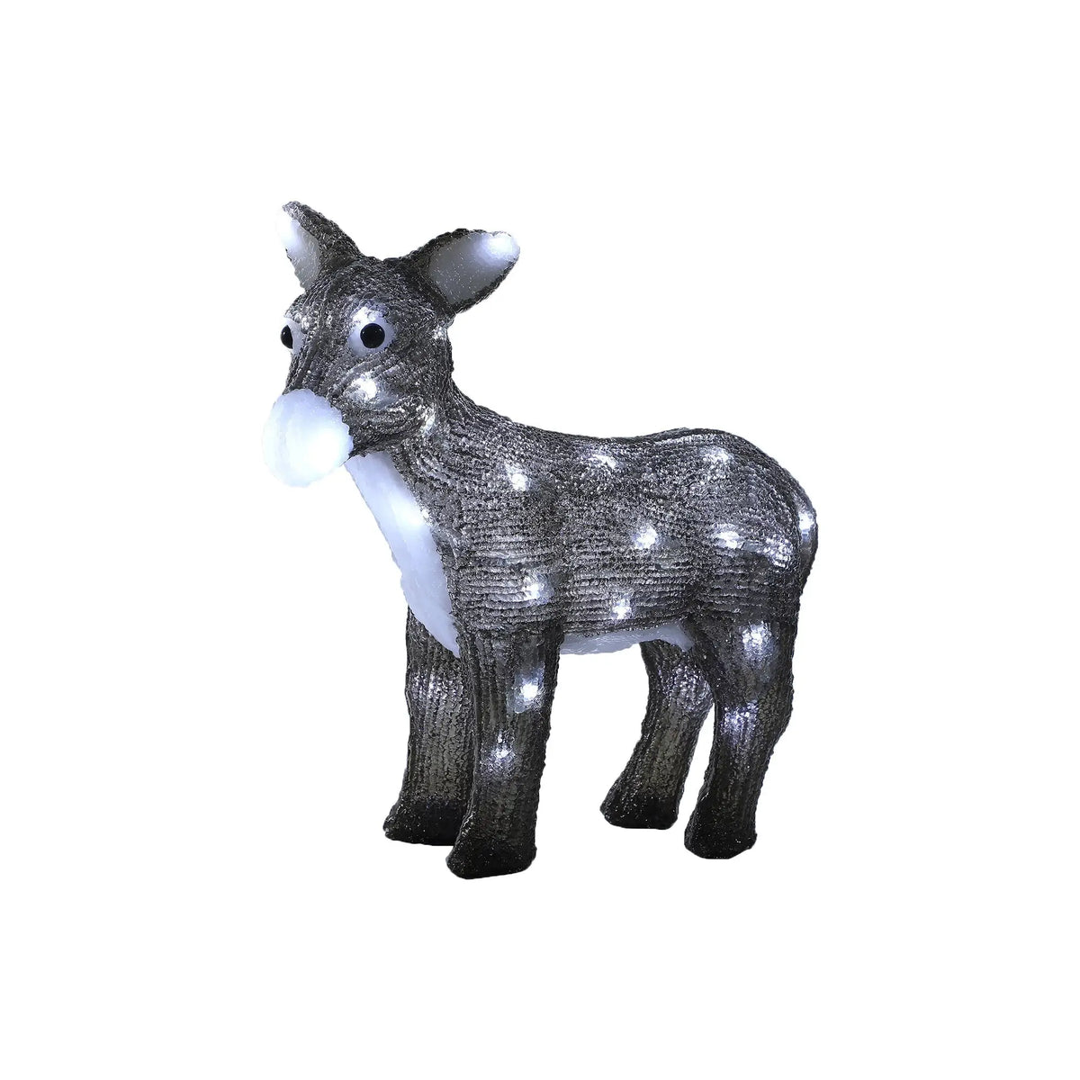Acrylic Donkey - H34cm Indoor Outdoor Decoration