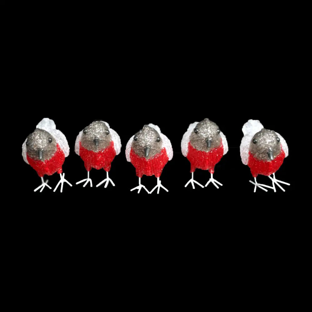 Promo Christmas Figure Acrylic Baby Bird (5pcs/set) ACY028-P