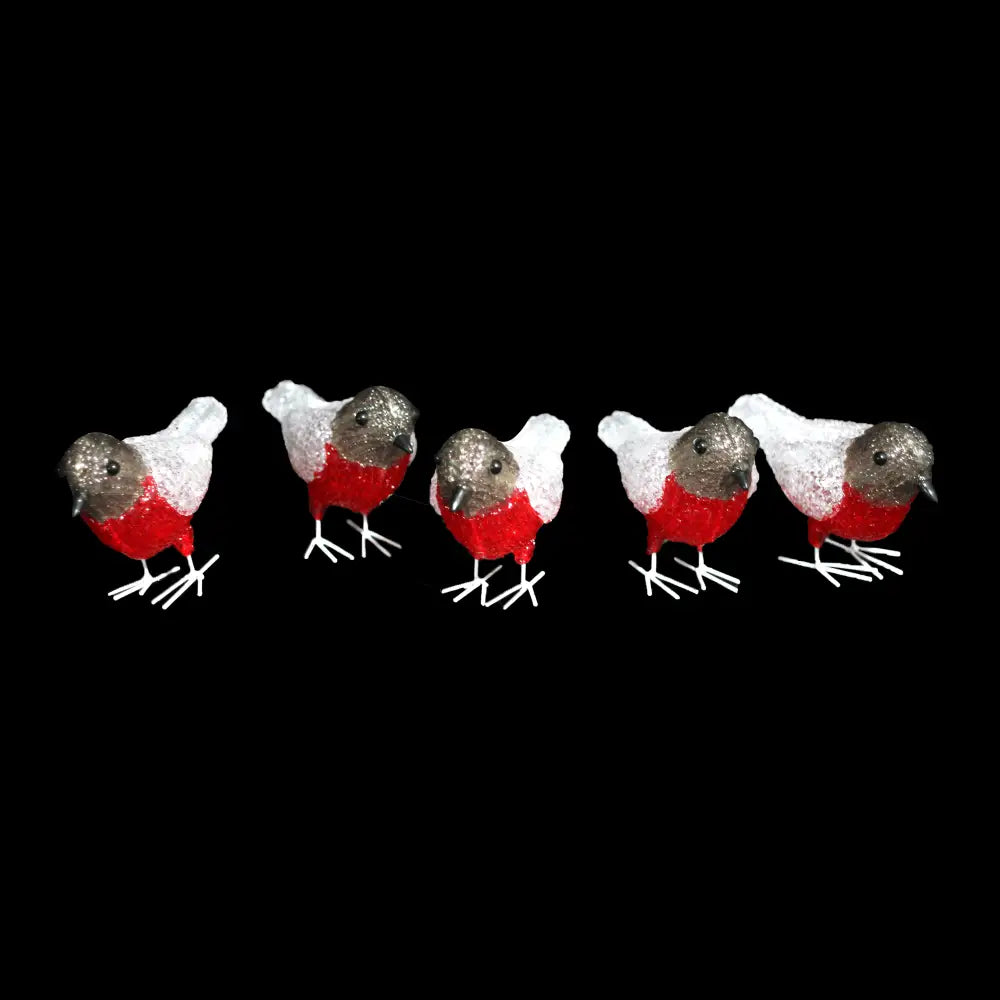 Promo Christmas Figure Acrylic Baby Bird (5pcs/set) ACY028-P