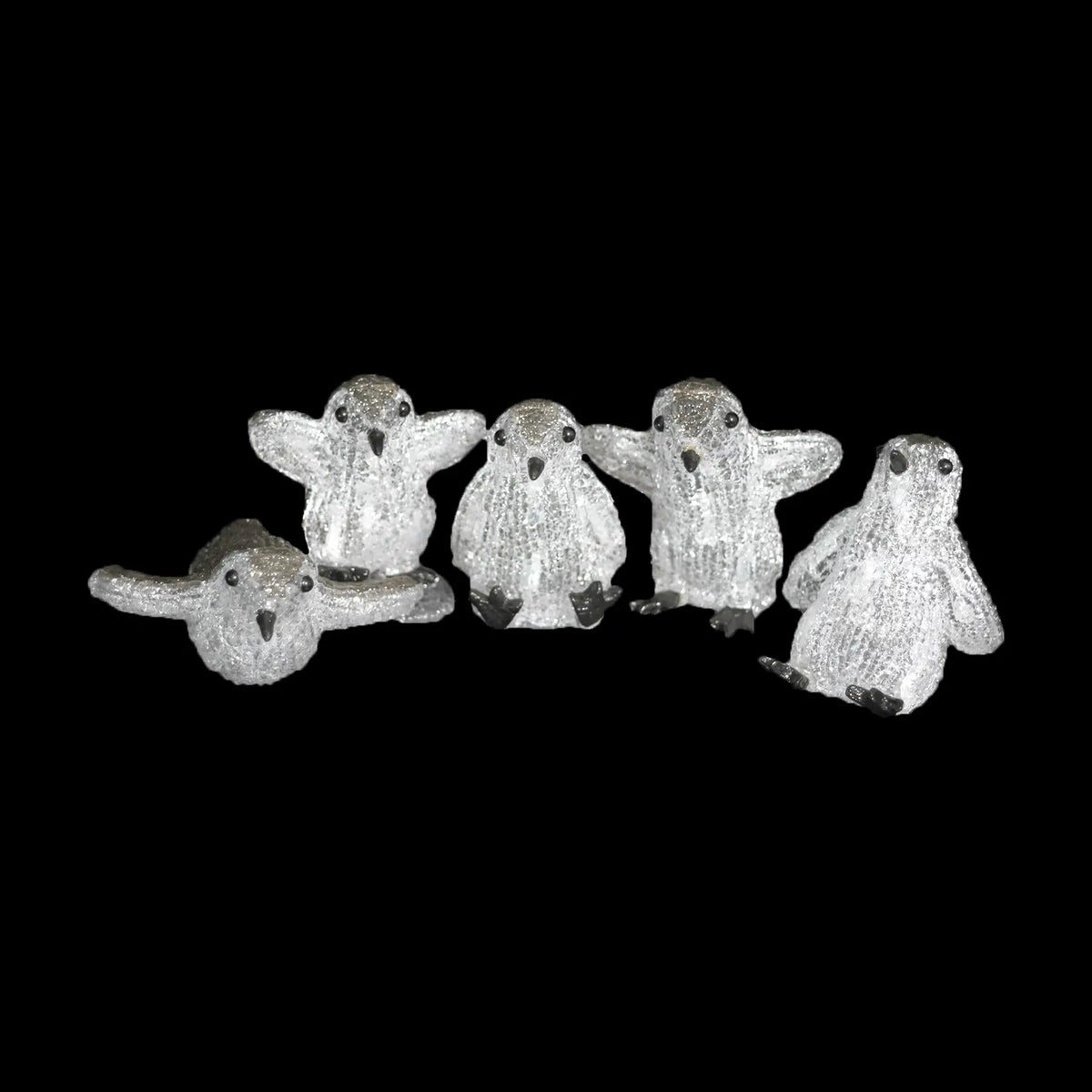 Promo Christmas Figure Acrylic Baby Penguin (5pcs/set) ACY029-P