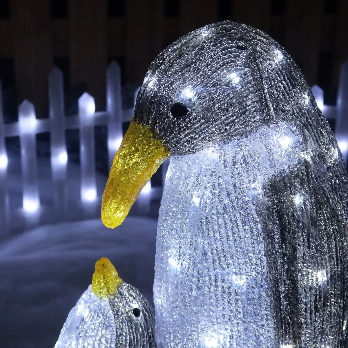 Acrylic Penguin Light for Indoor & Outdoor