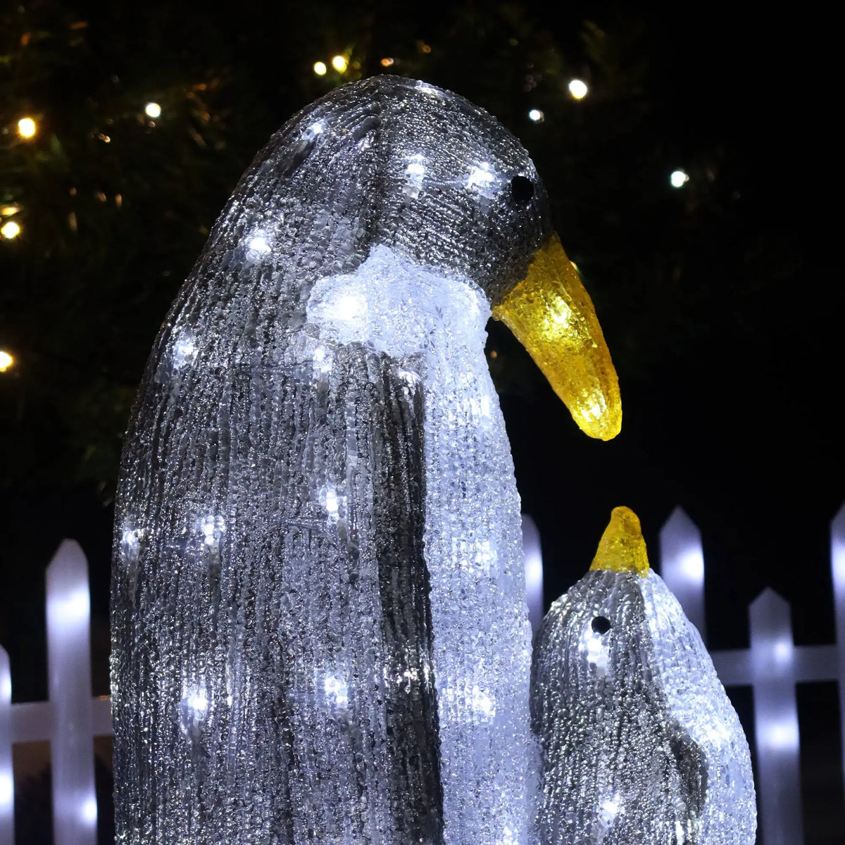 Acrylic Penguin Light for Indoor & Outdoor